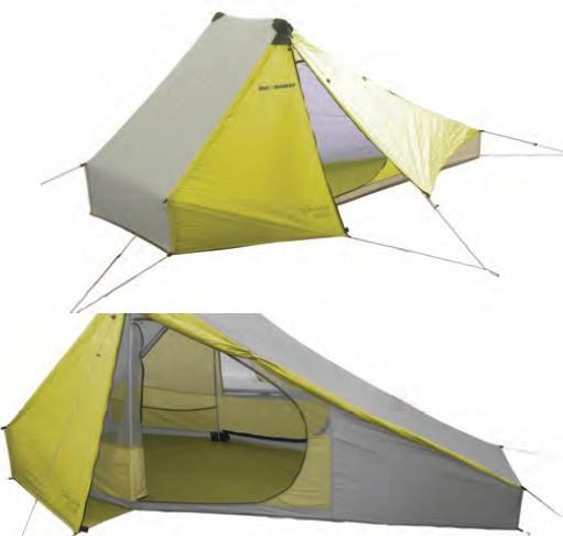 These tents are among the lightest available, down to 15.6 ounces. Photo courtesy of Sea to Summit Specialist.
