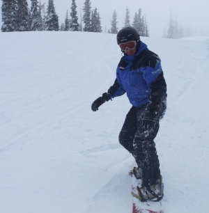 Learning to Snowboard – New West